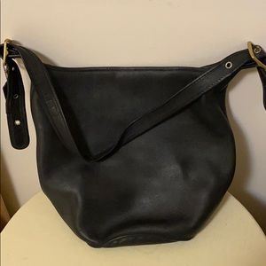 Large Coach bucket bag